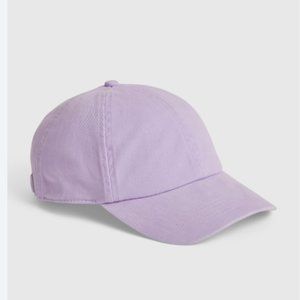 GAP 100% Cotton Washed Baseball Hat Cap in lavender purple nwt